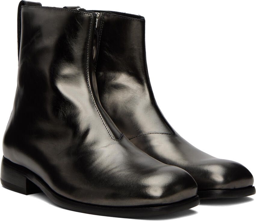 Our Legacy Silver Michaelis Boots - Picture 2