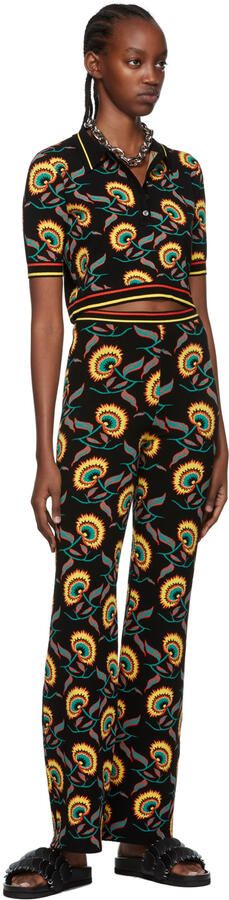 Paco Rabanne Black Pacoïo Flat Sandals - Picture 4