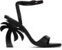 Palm Angels Black Sculptural Heeled Sandals - Thumbnail 1