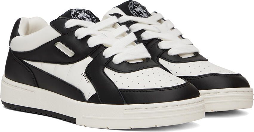 Palm Angels Black & White University Sneakers - Picture 2