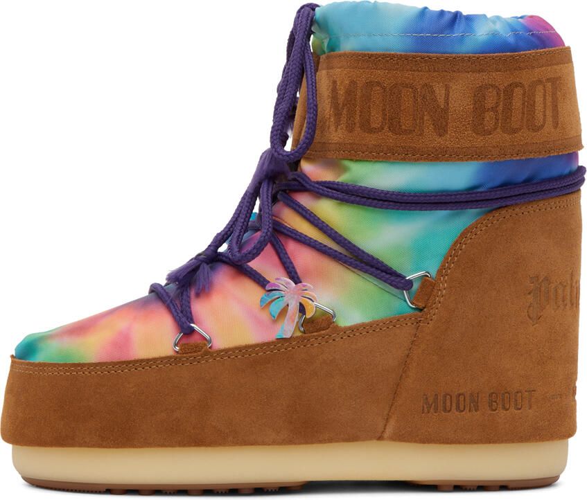 Palm Angels Multicolor Moon Boot Edition Icon Low Boots