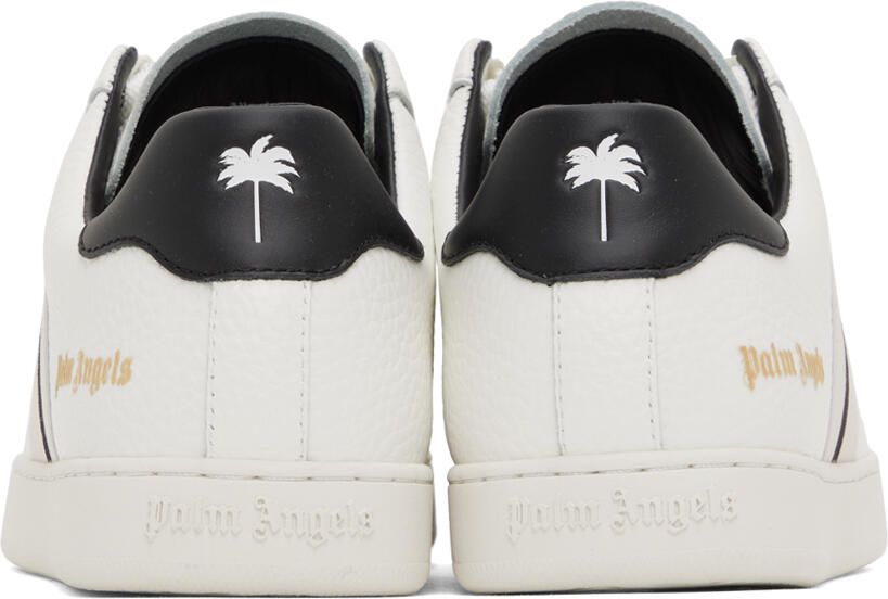Palm Angels White Embossed Sneakers