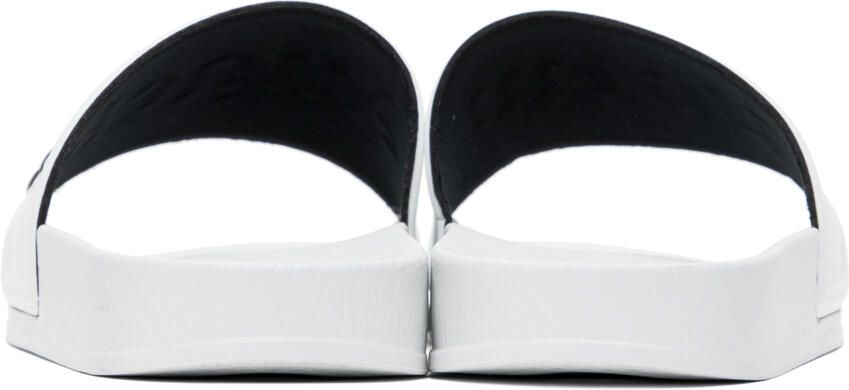 Palm Angels White Pool Slides
