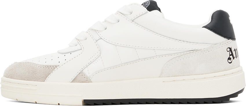 Palm Angels White University Sneakers - Picture 3