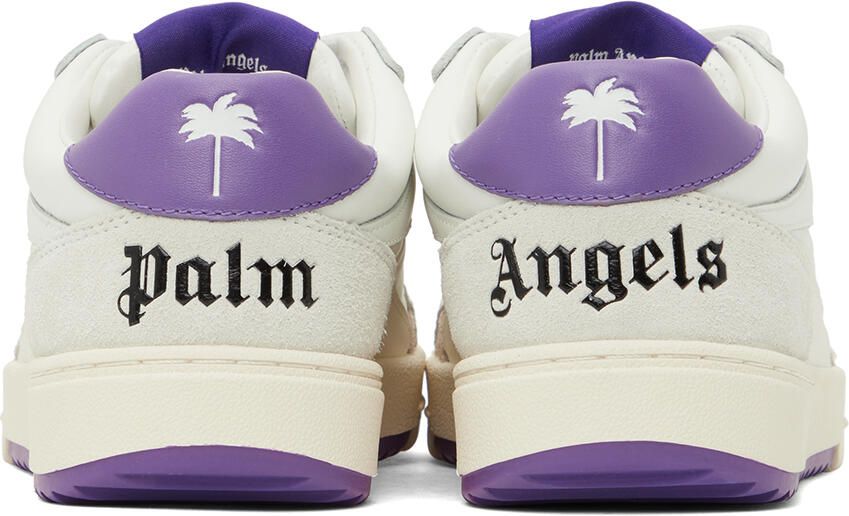 Palm Angels White University Sneakers