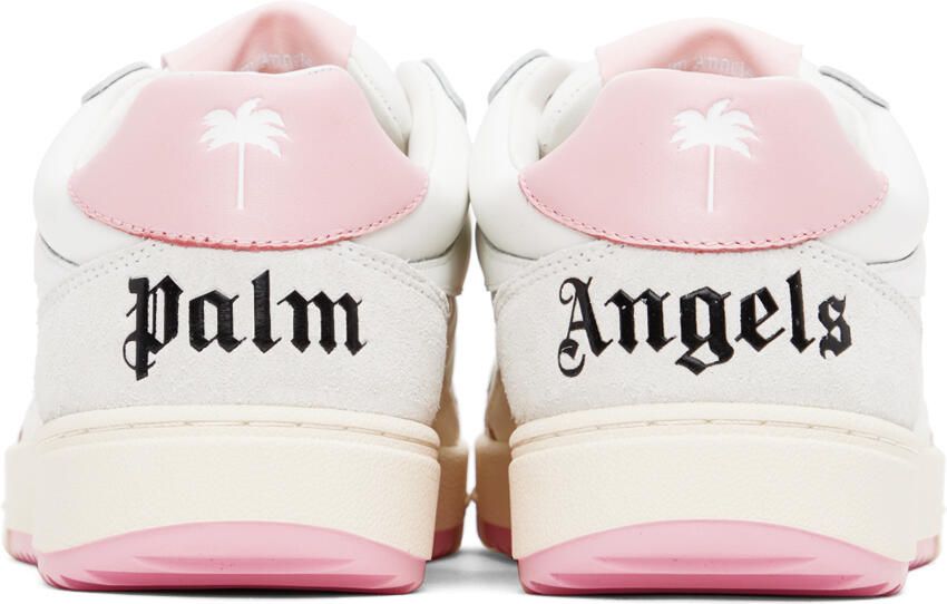 Palm Angels White University Sneakers