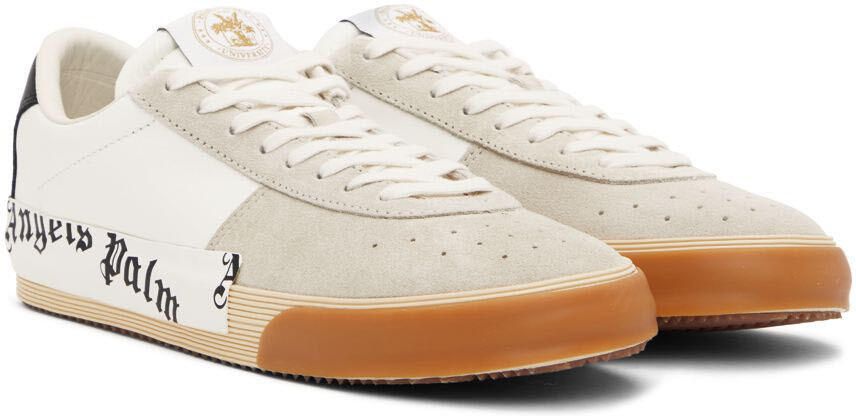 Palm Angels White Vulcanized Sneakers - Picture 2