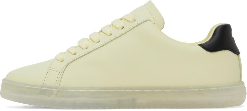 Palm Angels Yellow Palm One Sketchy Logo Sneakers - Picture 2