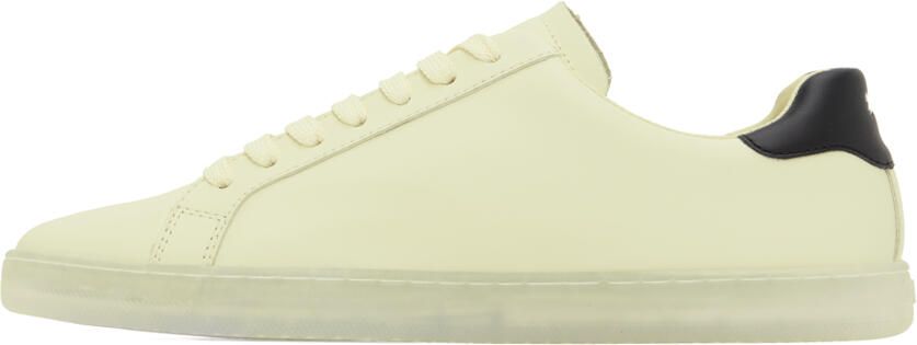Palm Angels Yellow Palm One Sketchy Logo Sneakers - Picture 4