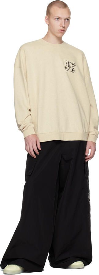 Palm Angels Yellow Palm One Sketchy Logo Sneakers - Picture 3