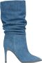 Paris Texas Blue Slouchy Boots - Thumbnail 1