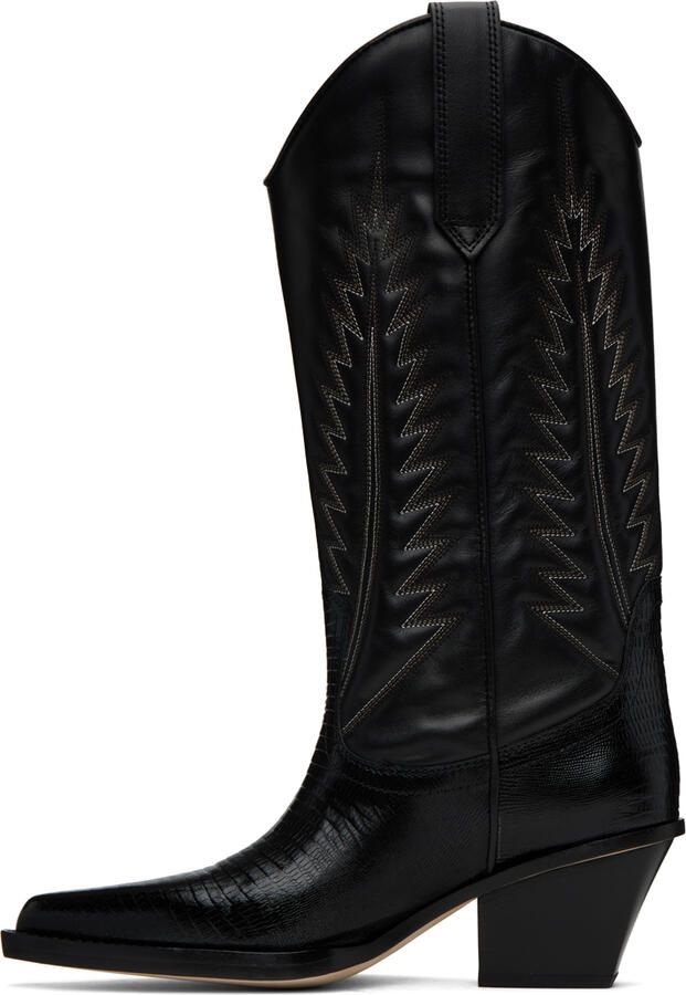 Paris Texas Black Rosario Boots