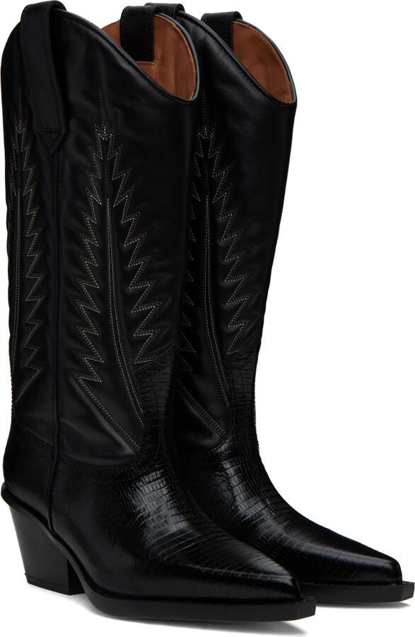 Paris Texas Black Rosario Boots - Picture 3