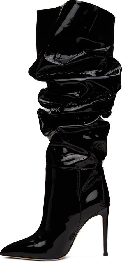 Paris Texas Black Slouchy Boots - Picture 2