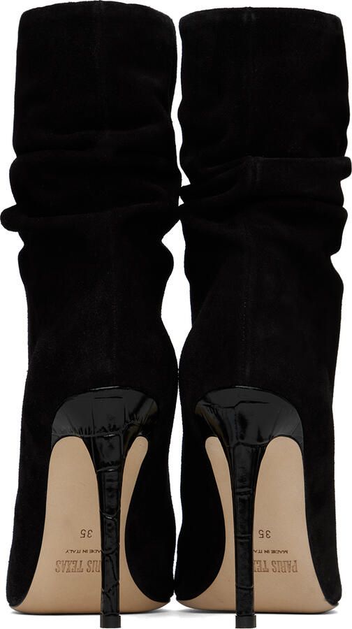 Paris Texas Black Slouchy Boots - Picture 5