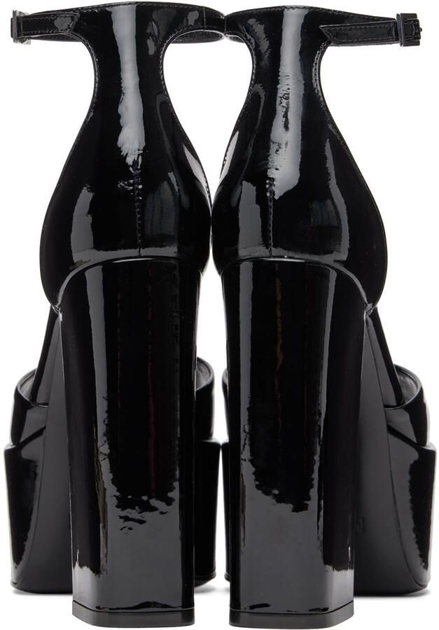 Paris Texas Black Tatiana Platform Heels - Picture 3