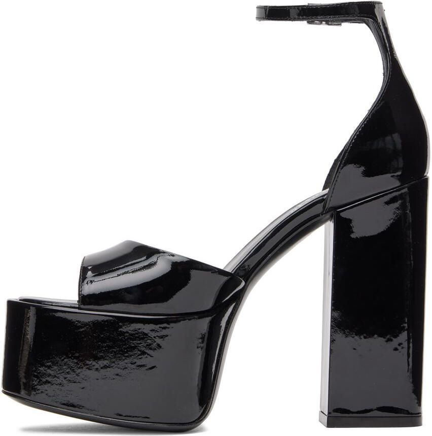 Paris Texas Black Tatiana Platform Heels - Picture 2
