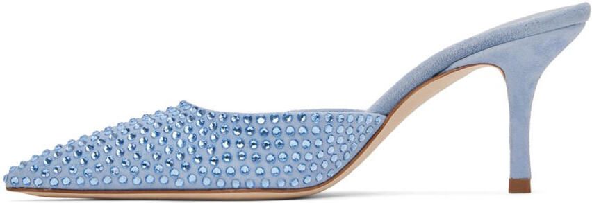 Paris Texas Blue Hollywood 75 Mules - Picture 3