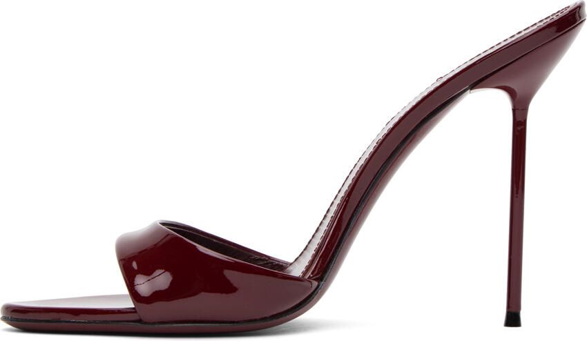 Paris Texas Burgundy Lidia Heeled Sandals - Picture 3