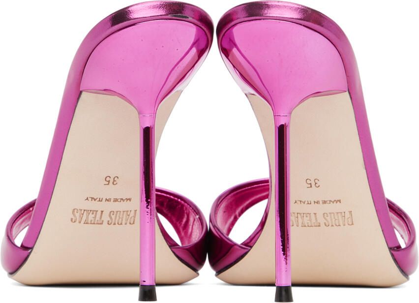 Paris Texas Pink Lidia Mules