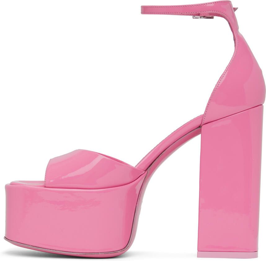 Paris Texas Pink Tatiana Heeled Sandals - Picture 2