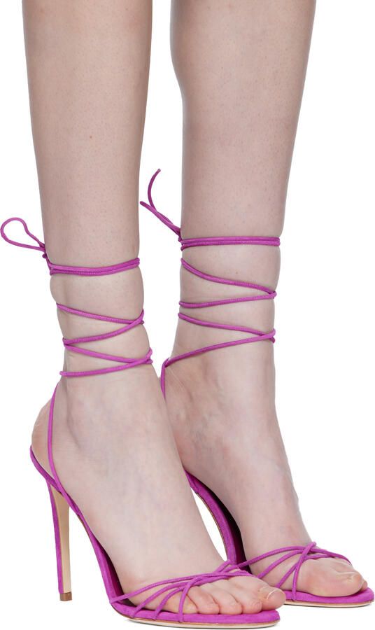 Paris Texas Purple Nicole Heels - Picture 2