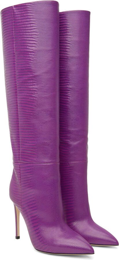 Paris Texas Purple Stiletto Boots