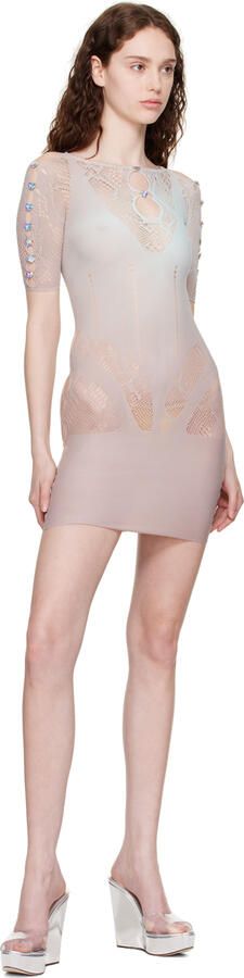 Paris Texas Silver Olga Heeled Sandals - Picture 4