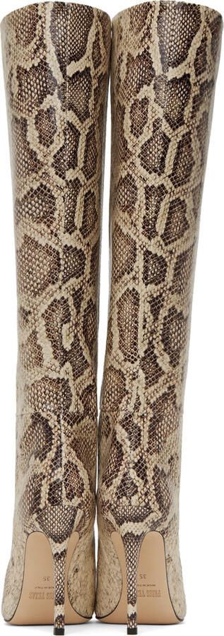 Paris Texas SSENSE Exclusive Beige Boots - Picture 5
