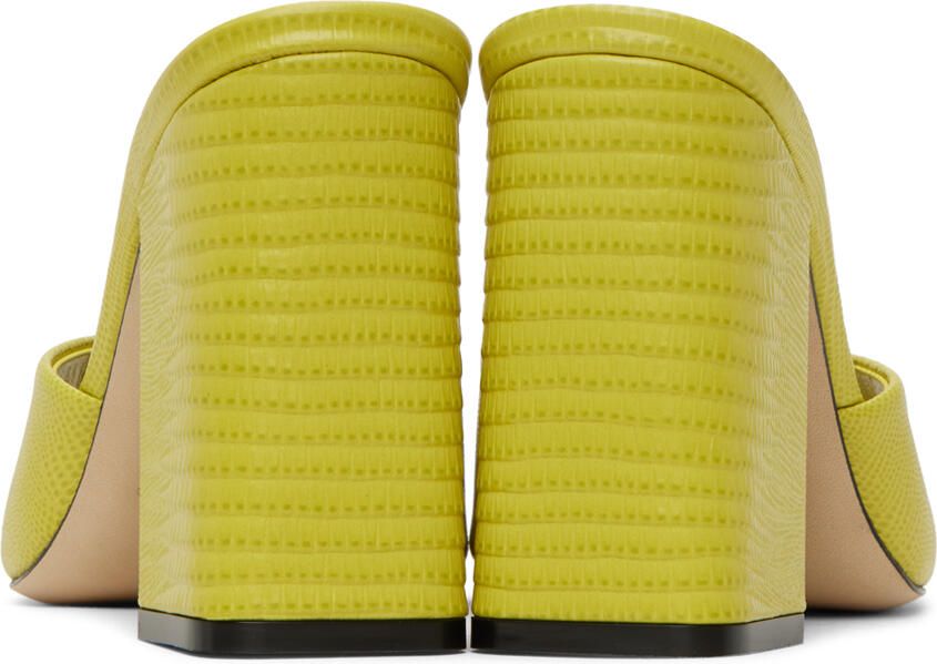 Paris Texas Yellow Anja Mules