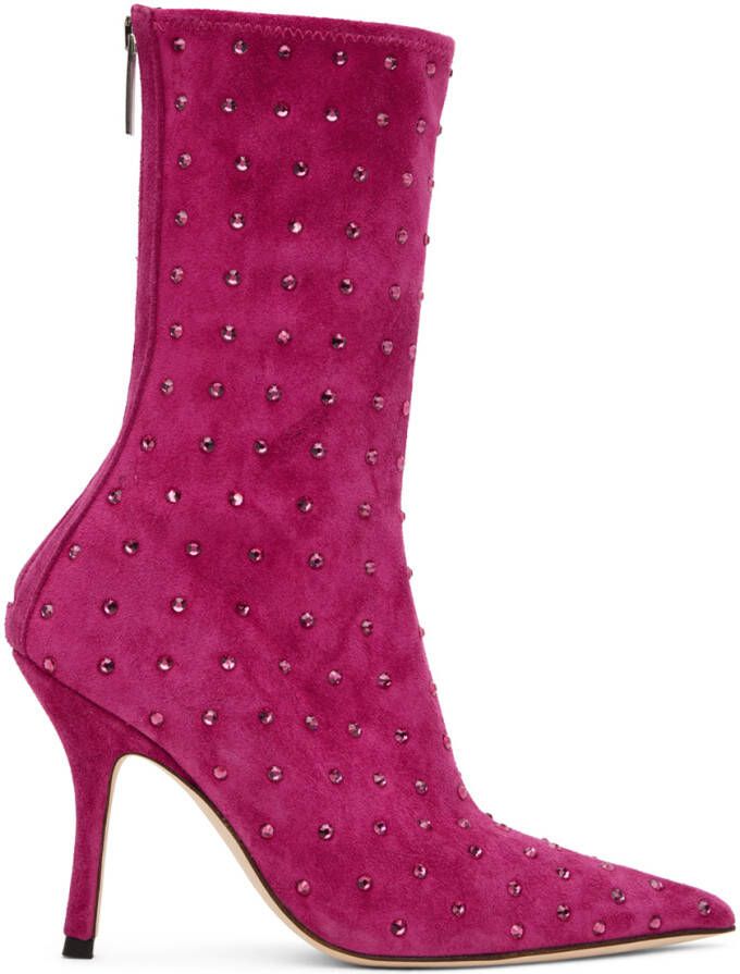 Paris Texas Pink Holly Mama Boots