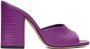 Paris Texas Purple Anja Mules - Thumbnail 1