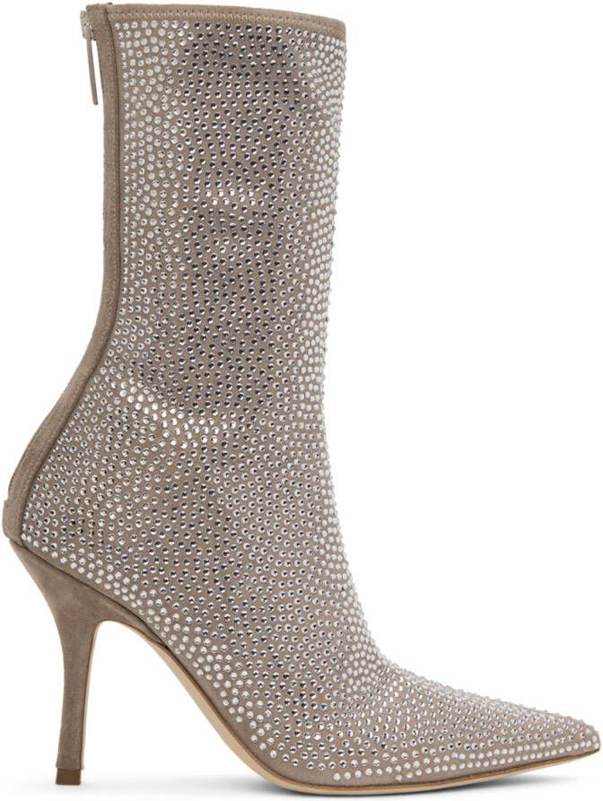 Paris Texas Taupe Holly Mama Boots