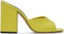 Paris Texas Yellow Anja Mules - Thumbnail 1