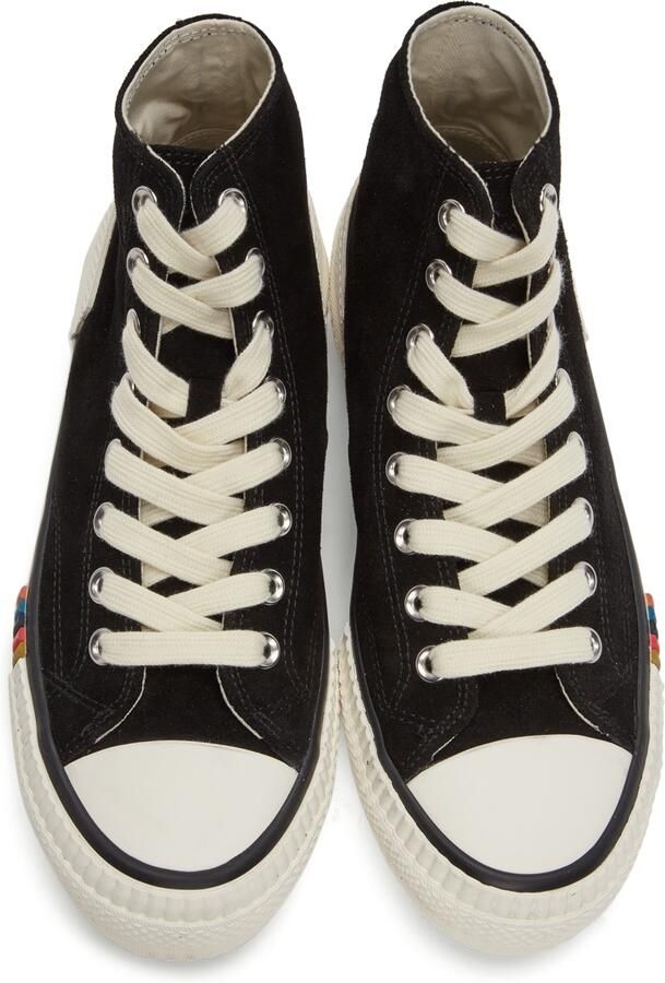 Paul Smith Black Kelvin High-Top Sneakers