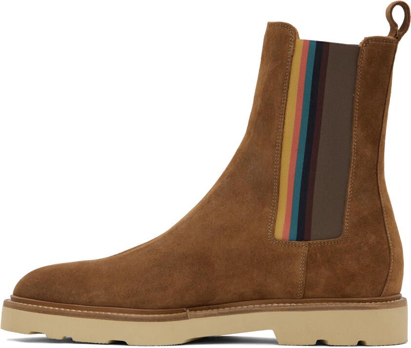 Paul Smith Brown Elton Chelsea Boots - Picture 3