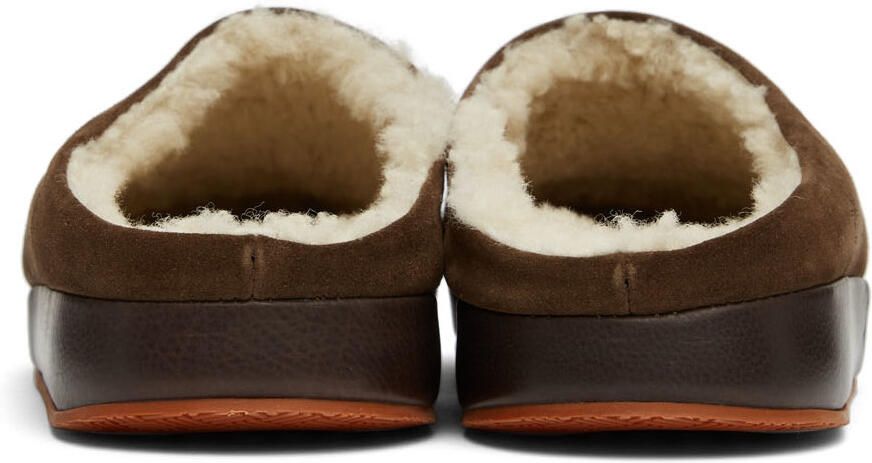 Paul Stuart Brown Hampton II Clog Loafers - Picture 2