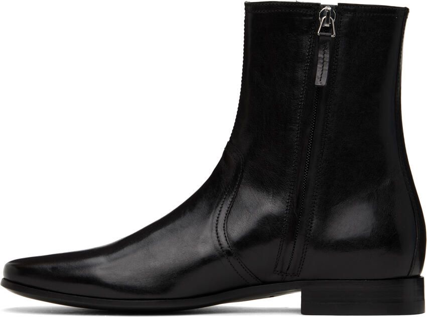 Pierre Hardy Black 400 Leather Chelsea Boots - Picture 3