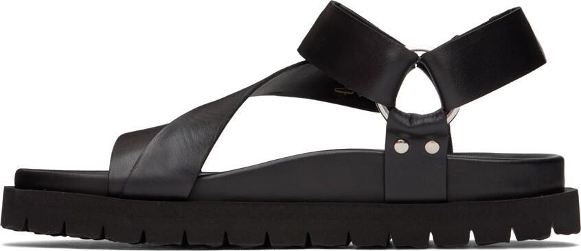 Pierre Hardy Black Sun Rider Sandals - Picture 3
