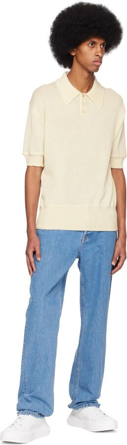 Pierre Hardy White Cubix Leather Sneakers - Picture 4