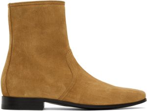 Pierre Hardy Tan 400 Leather Chelsea Boots