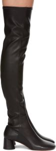 Proenza Schouler Black Glove Over-The-Knee Boots
