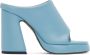 Proenza Schouler Blue Forma Platform Sandals - Thumbnail 1