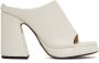 Proenza Schouler Off-White Forma Platform Sandals - Thumbnail 1