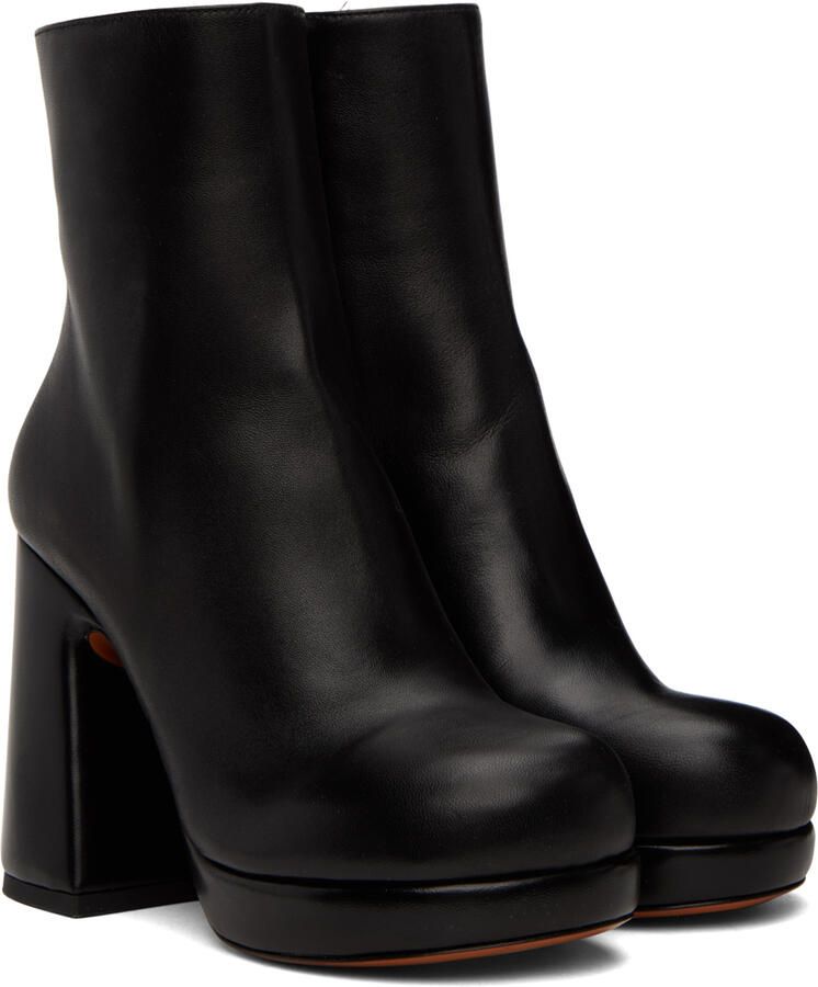 Proenza Schouler Black Forma Platform Boots - Picture 2