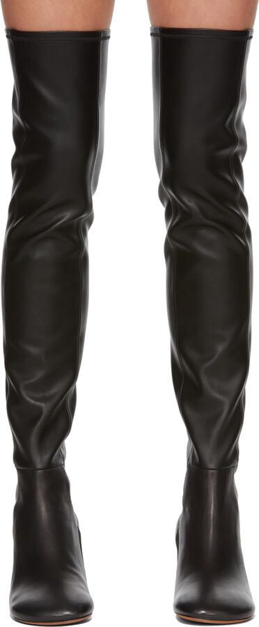 Proenza Schouler Black Glove Over-The-Knee Boots - Picture 1