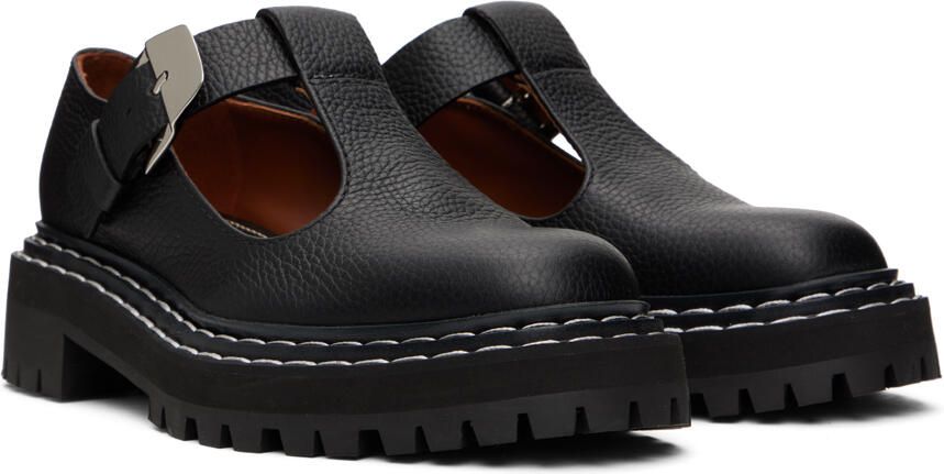 Proenza Schouler Black Mary Jane Oxfords - Picture 2