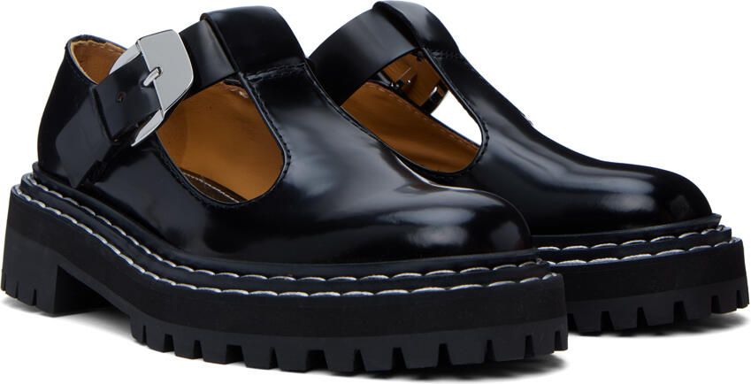 Proenza Schouler Black Mary Jane Oxfords - Picture 2