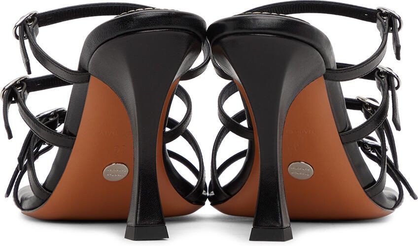 Proenza Schouler Black Square Sandals