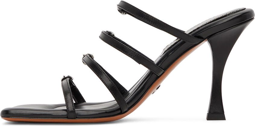 Proenza Schouler Black Square Sandals - Picture 3